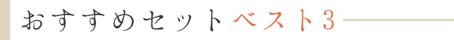 送料無料！おすすめセット