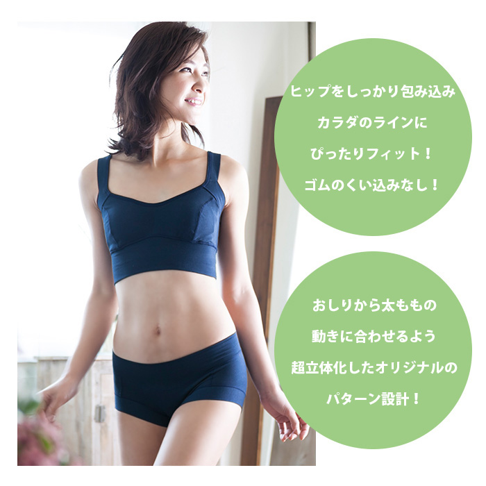 超立体ショーツの特徴