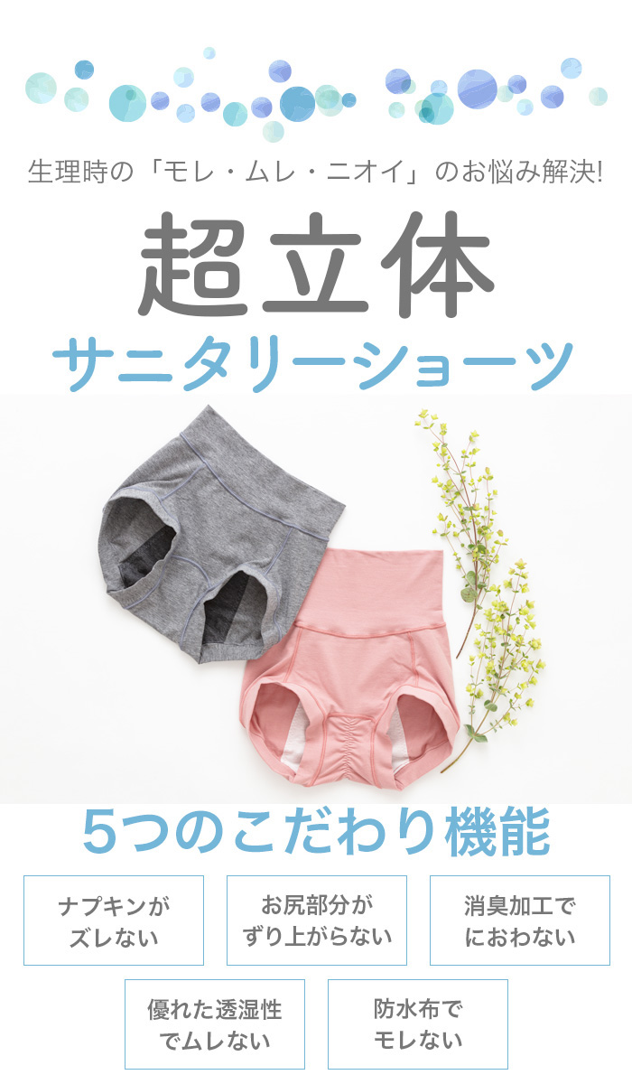 超立体サニタリーショーツ