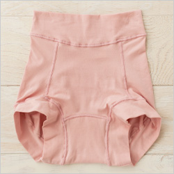 スーピマコットン超立体軽失禁パッドサポートショーツ