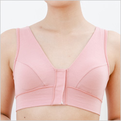 テンセル前開きブラ