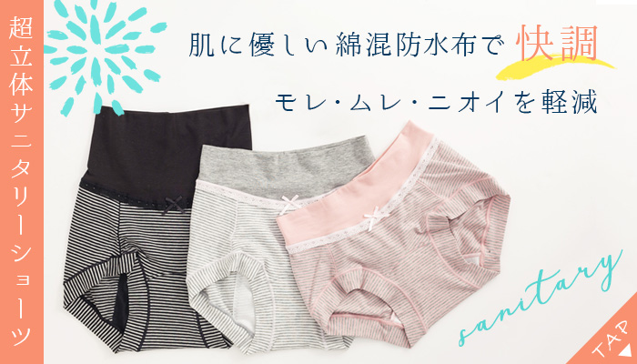 超立体サニタリーショーツ