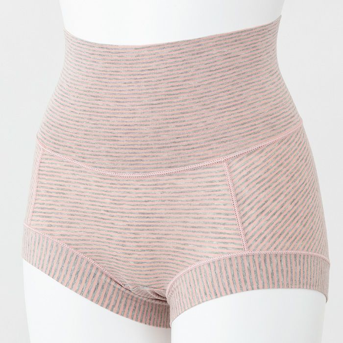 リニューアル！裾口ピタっとずり上がらない☆超立体ショーツ おなかすっぽりハイウエスト