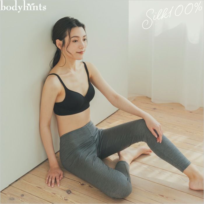 おうちで洗えるシルク100％冷え取りレギンス10分丈 | 日々の暮らしに