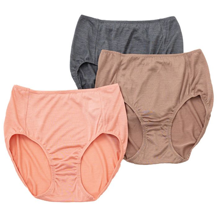 シルク100%天竺 スタンダードショーツ 3枚セット 送料無料 | 日々の