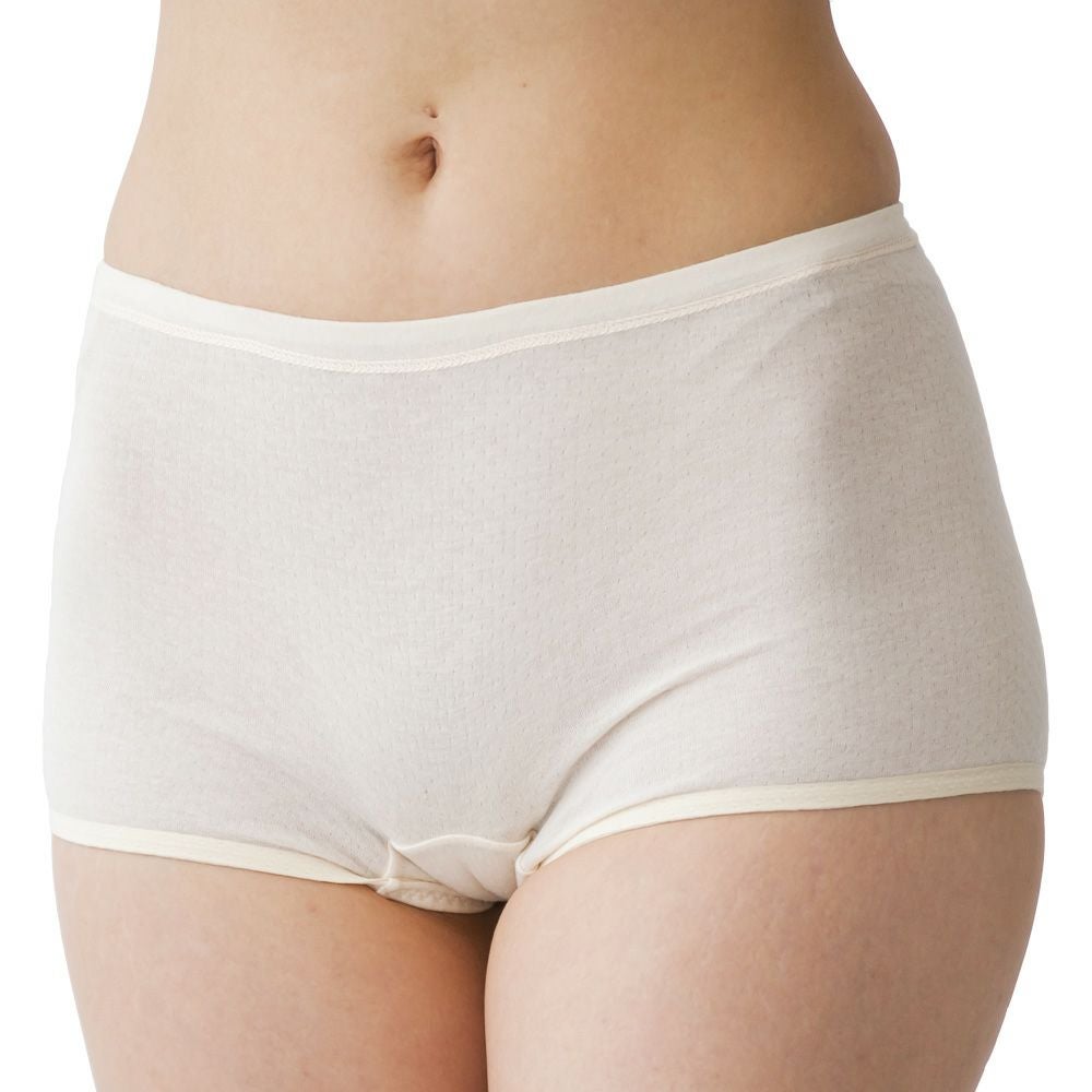 【綿100％エアリーガーゼ】 1分丈ショーツ【日本製】