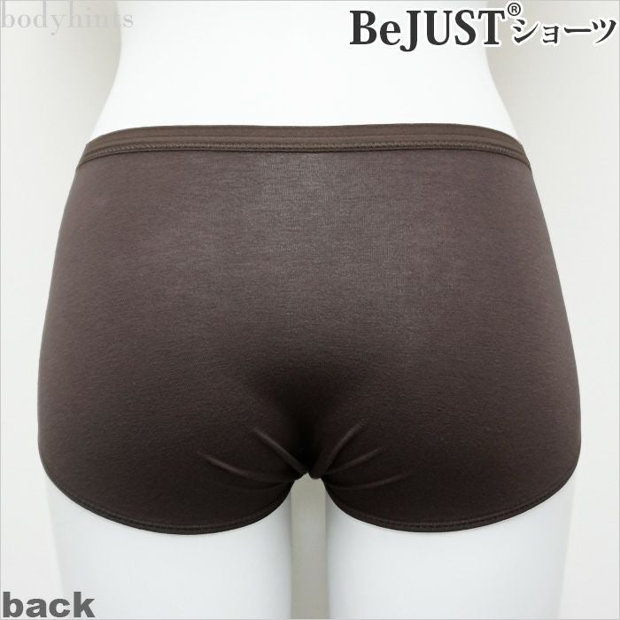 BeJUSTショーツ すっきりフィット ボーイレングス丈