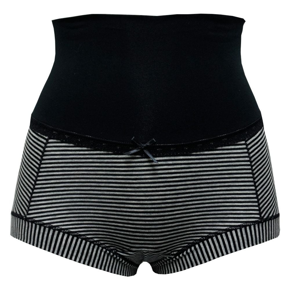 【多い日・夜用】 肌にやさしい敏感肌向け 超立体 サニタリーショーツ（生理用パンツ）【ハイウエスト丈】