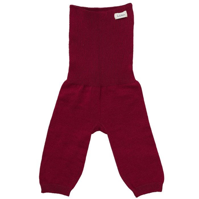 はらまきパンツ 5分丈　ワインレッド