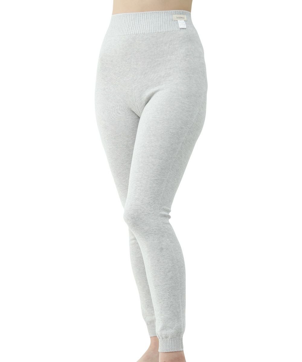 内側シルク外側コットン もんぺパンツ 10分丈