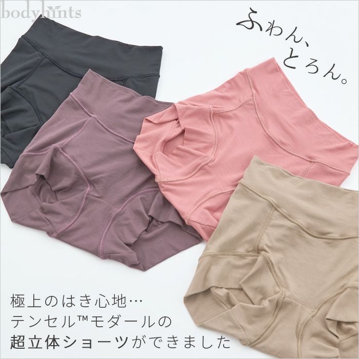テンセル(TM)モダール×Micro繊維 超立体ショーツ 日本製 | 日々の